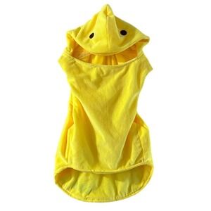 Peeps SZ Large Yellow Hooded Dog Costume Halloween Easter 22"-24" NEW